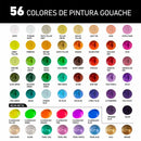 Set de Gouache Himi - Miya 56 colores