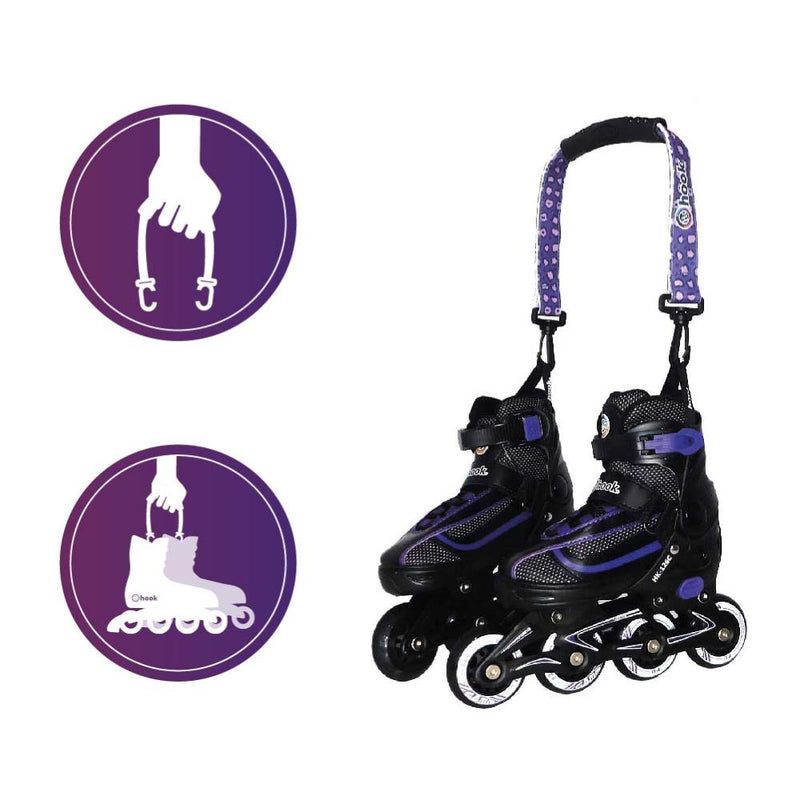 Tirante para patines Hook Purple Animal Print