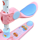 Triscooter con Asiento Pedalcity Plegable Cangrejo Rosa