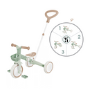 Triciclo evolutivo Globber 3 en 1 Plus Pistachio y sus 3 modos de uso