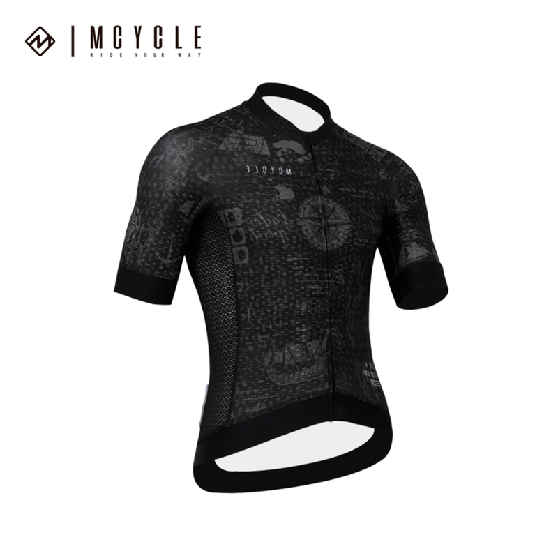 Tricota manga corta Mcycle MY147 black