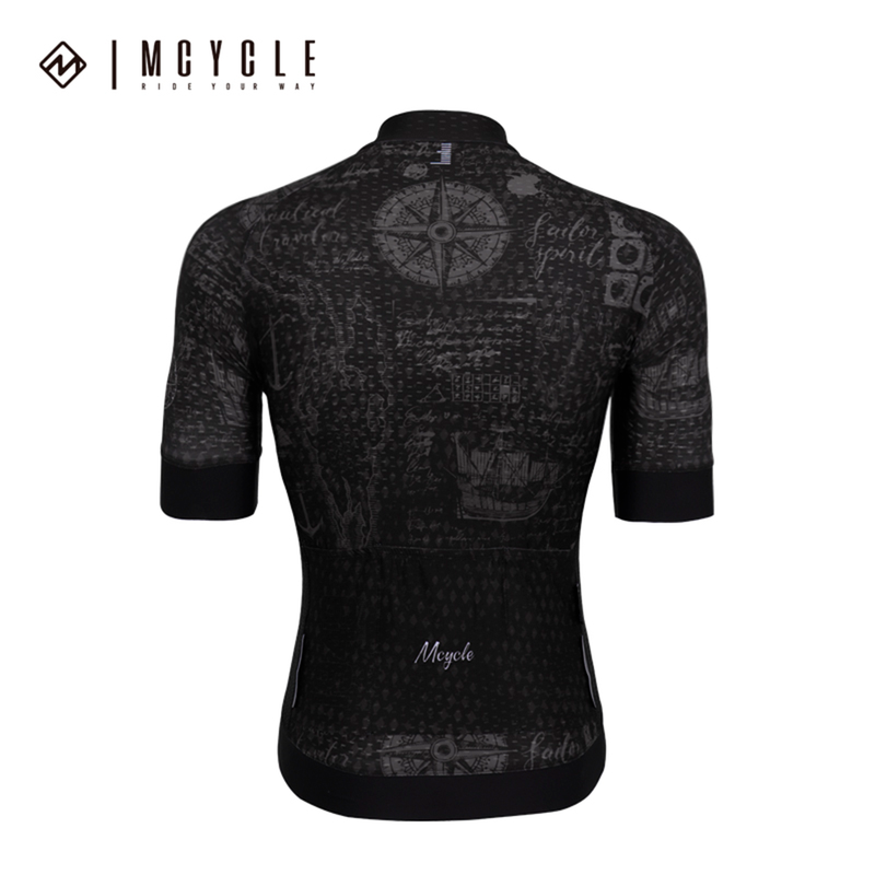 Tricota manga corta Mcycle MY147 black