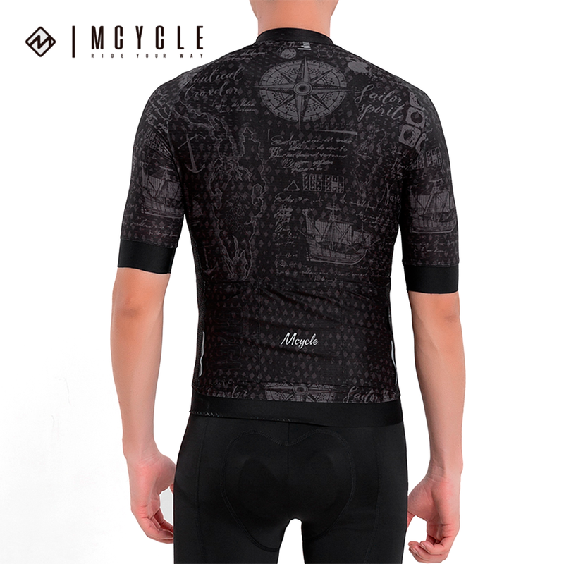 Tricota manga corta Mcycle MY147 black