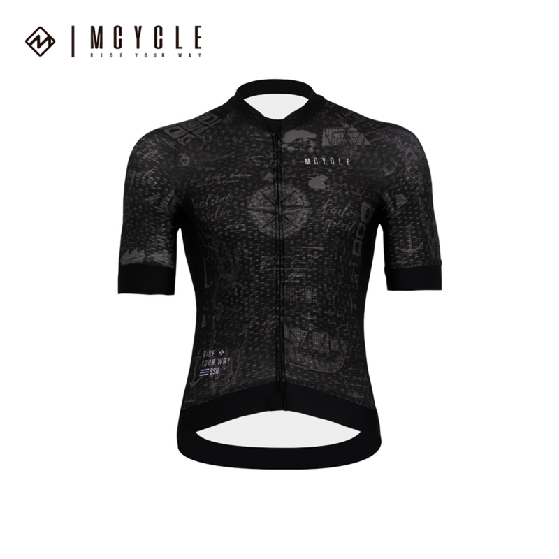 Tricota manga corta Mcycle MY147 black