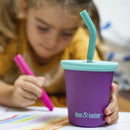 Vaso con bombilla Kid Cup 295 ML