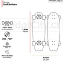Skate Surf Ballden Botella de mar 9.8"