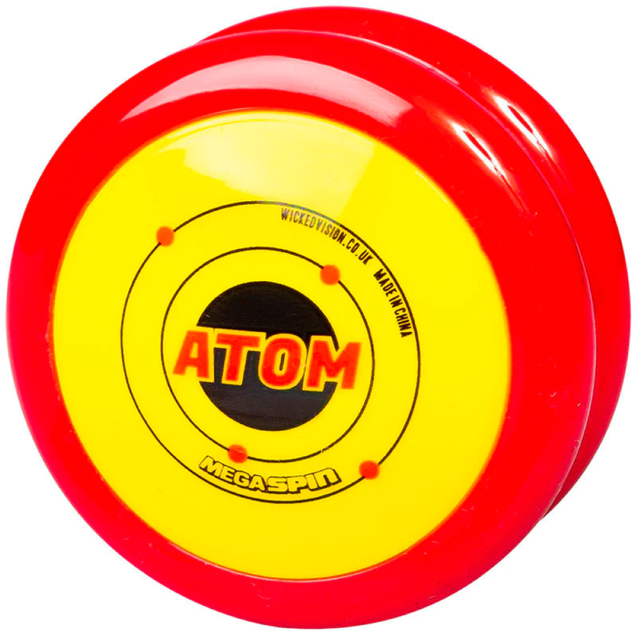 Yoyo Mega Spin Atom rojo