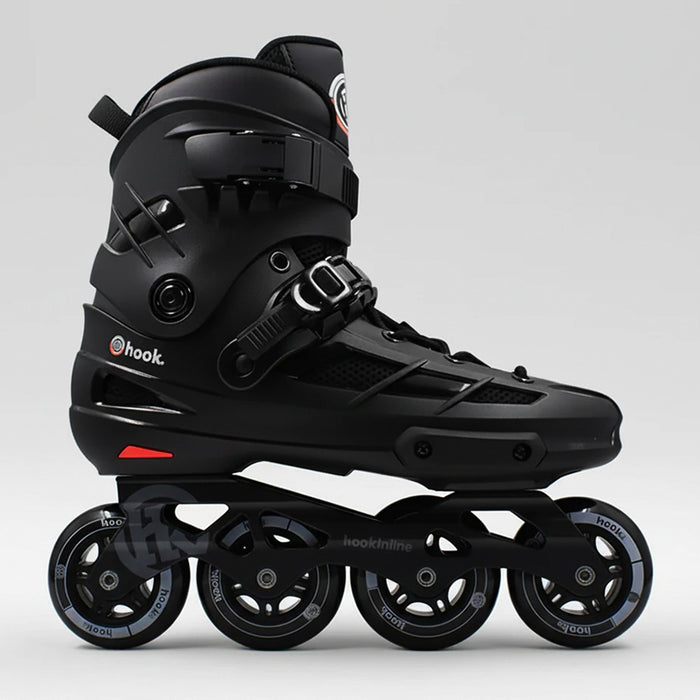 Patín freeskate Hook Skull Rockering negro, vista lateral