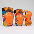 Set de protecciones Junior OnWheels Naranjo