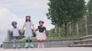 Video de niños patinando con los patines Globber 2 en 1