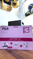 Video del kit Fila J-ONE: caja con patines, casco y protecciones