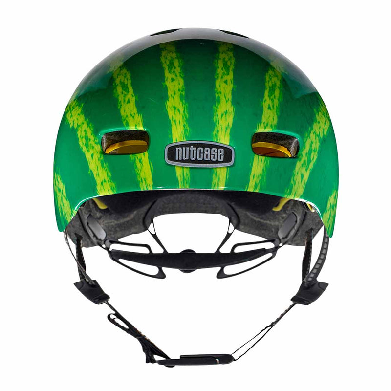 Casco Nutcase Baby Nutty Watermelon MIPS + campanilla