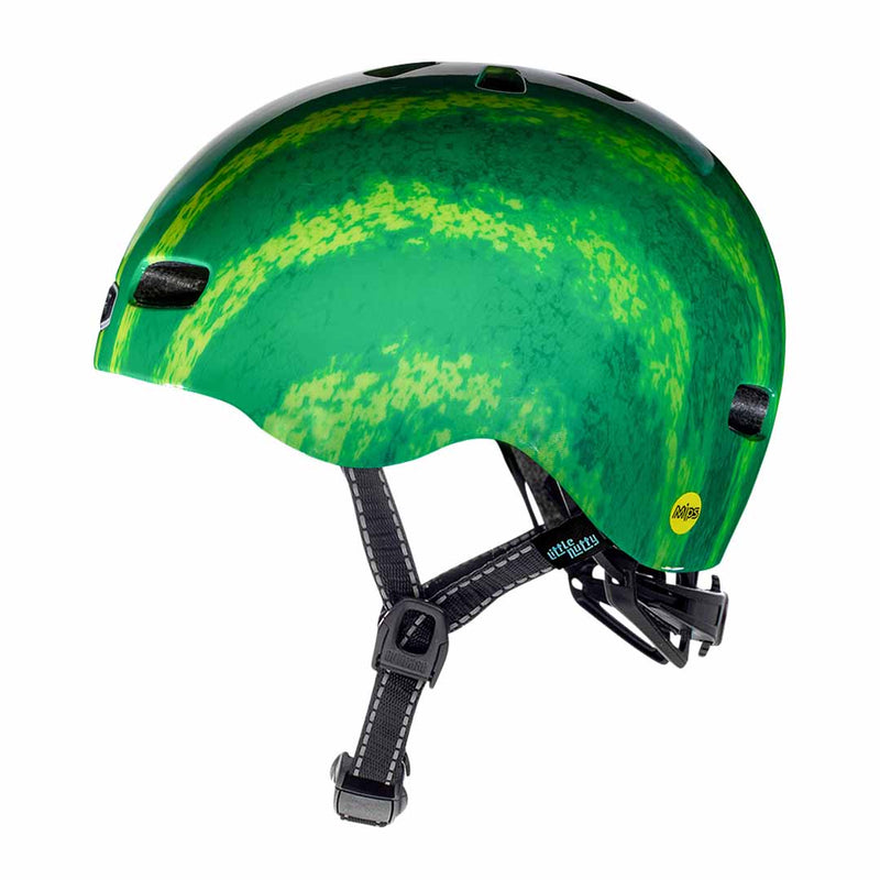 Casco Nutcase Baby Nutty Watermelon MIPS + campanilla