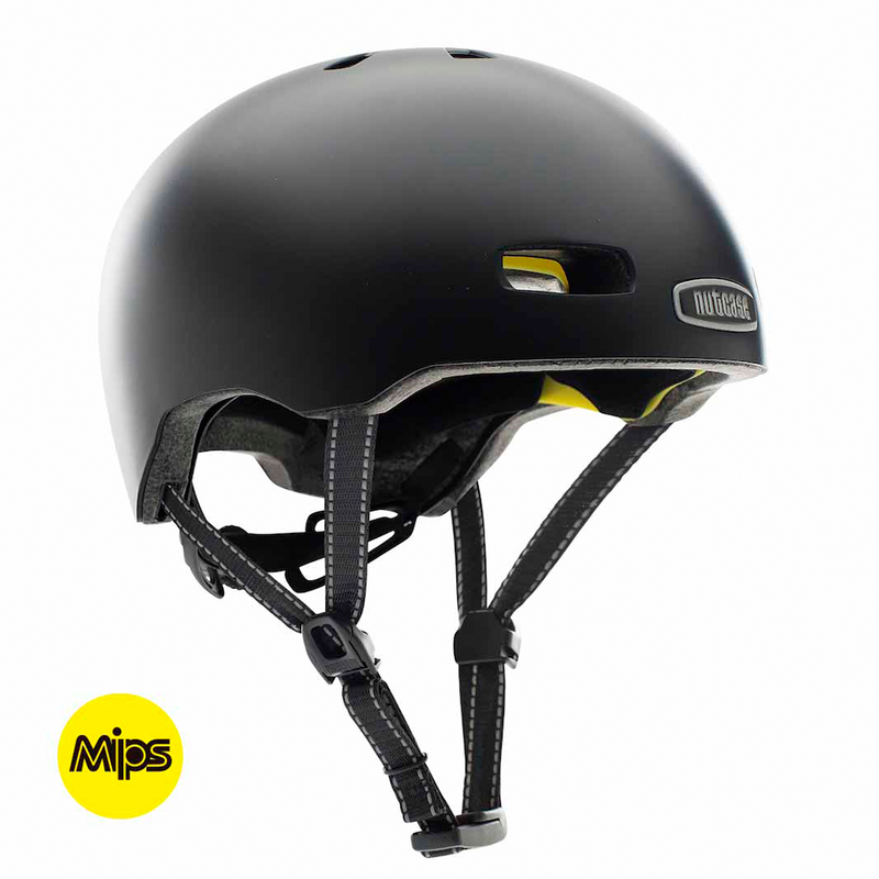 Casco Nutcase Little Nutty Onyx MIPS + campanilla