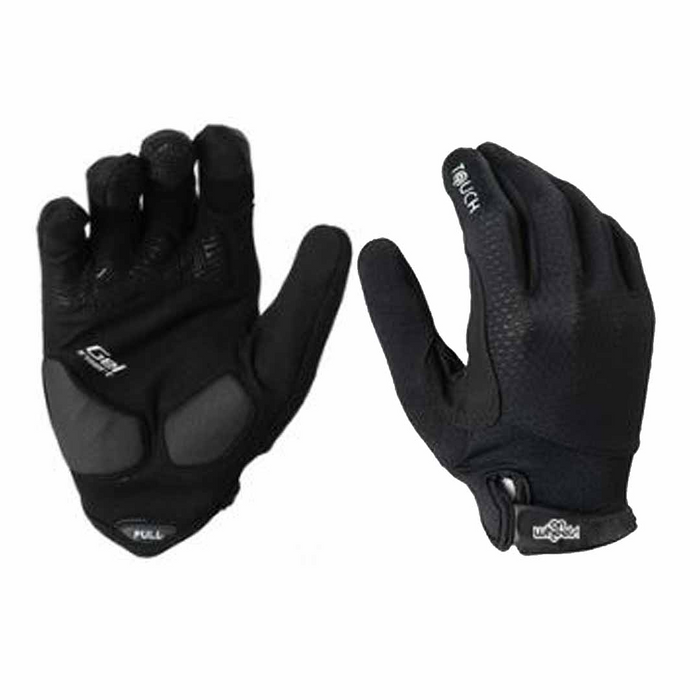 Par de guantes largos OnWheels Touch negros