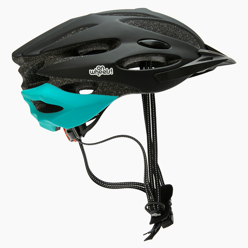 Casco Sport OnWheels! Negro/Turqueza