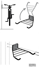 Organizador Plegable Para Una Bicicleta