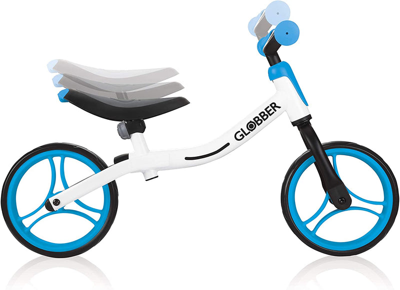 Bicicleta de balance Go Bike Blanco/Celeste