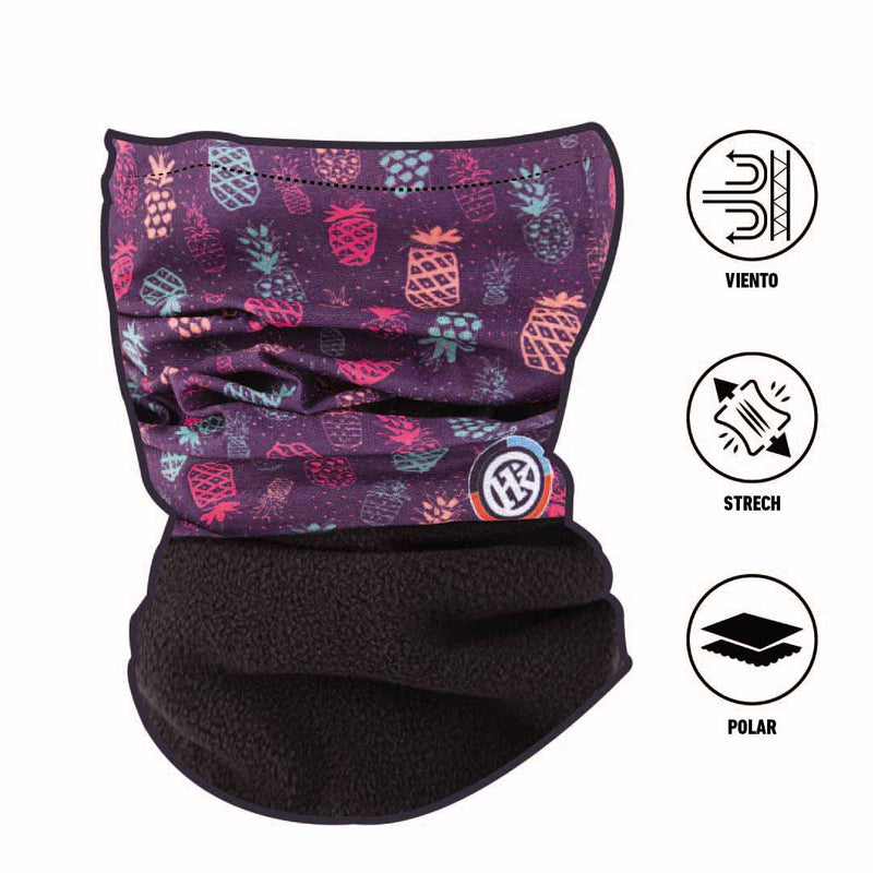 Bandana Multifuncional de Polar/Piñas