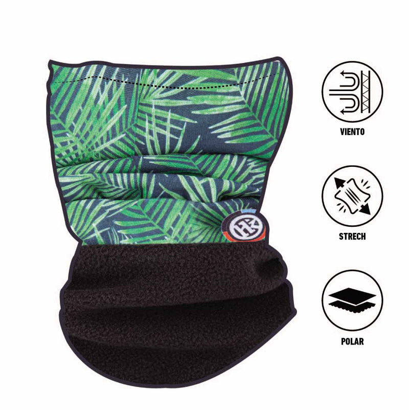 Bandana Multifuncional de Polar/Verde