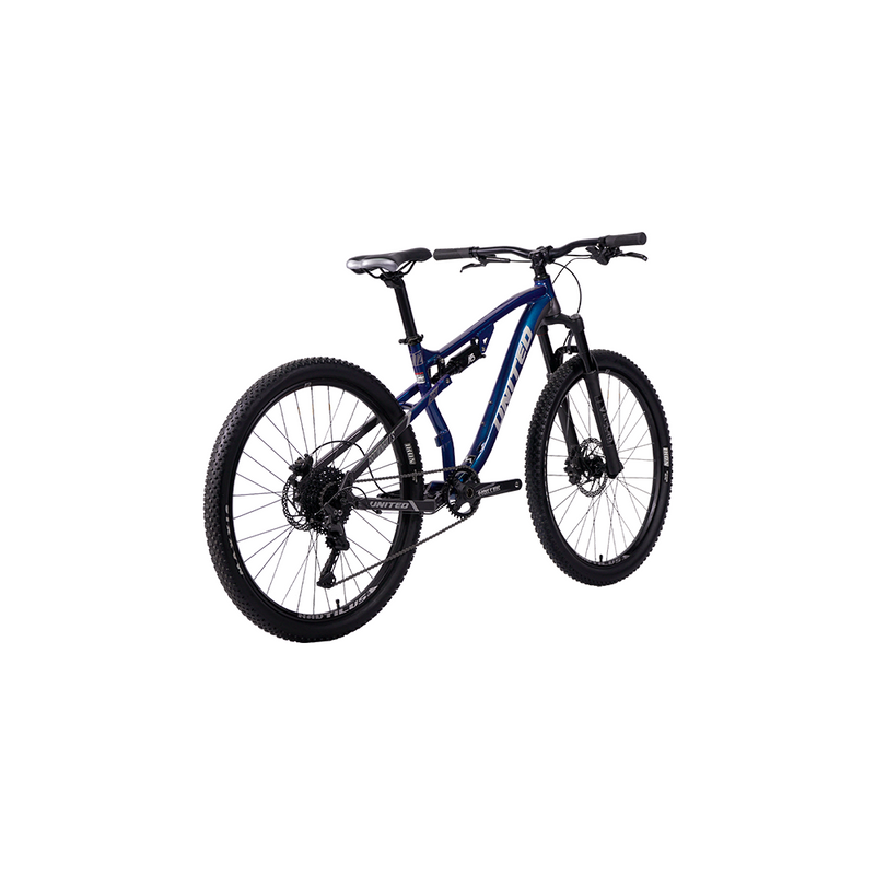 Bicicleta De Montaña Brownhills Azul T2 Aro 27.5 Doble Suspensión