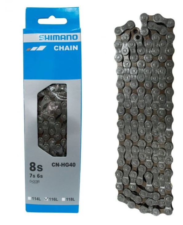 Cadena Shimano CN-HG40 6/7/8V 116L