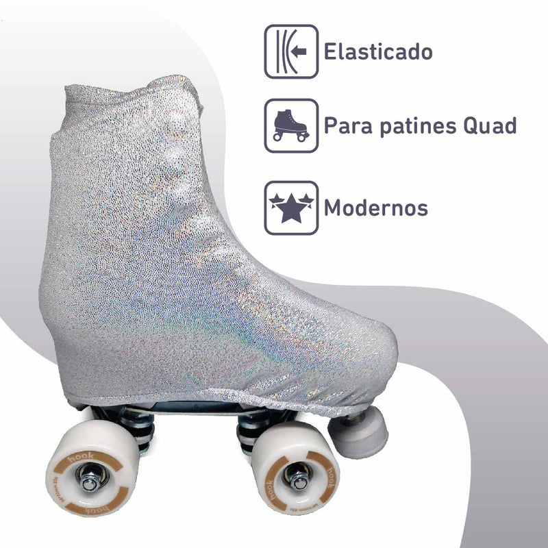 Cubre patines Hook puntos plateados