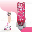 Cubre patines Hook Animal Print fucsia