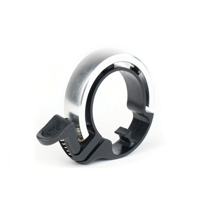 Campanilla Knog Oi Classic grande plateada