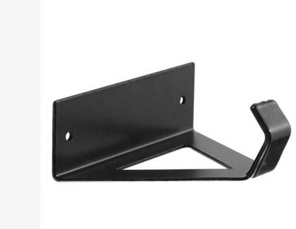 Gancho para bicicleta 18x5.5 x 16.5cm Acero Negro