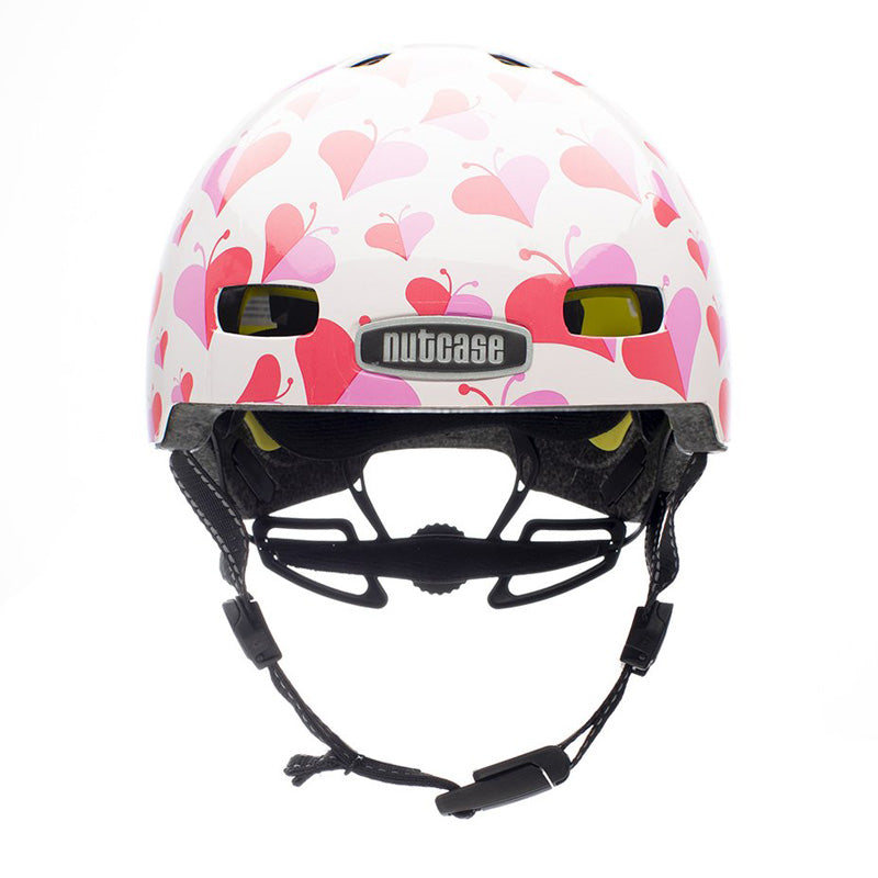 Casco Nutcase Baby Nutty Love Bug MIPS + campanilla