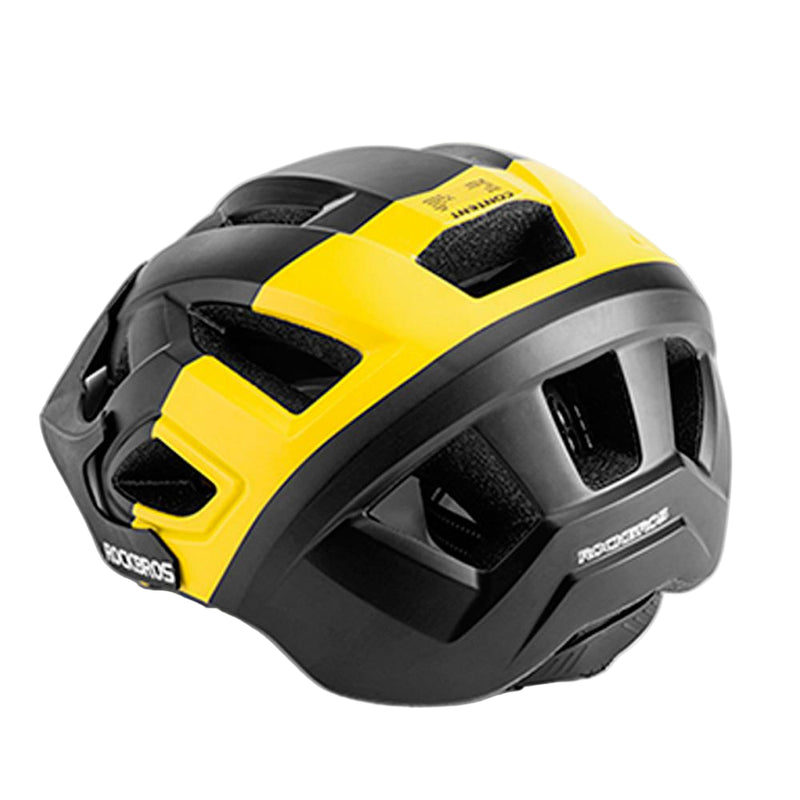 Casco de Bicicleta Rockbros Negro/Amarillo TS