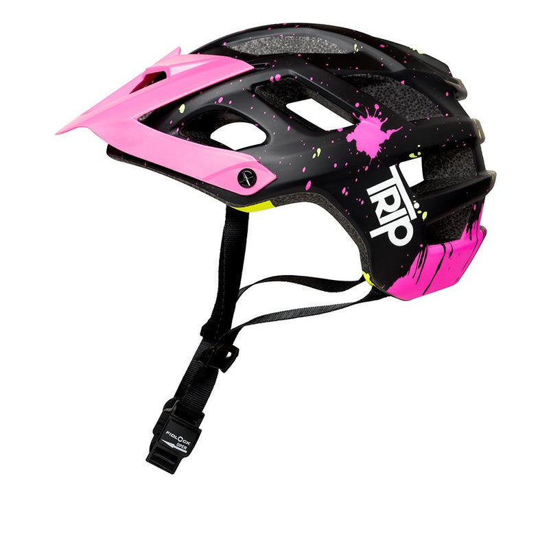 Casco Sport Enduro Trip Negro/Rosa