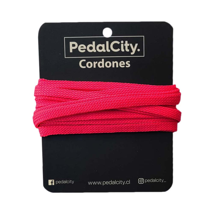 Cordones para patines Pedalcity Fucsia