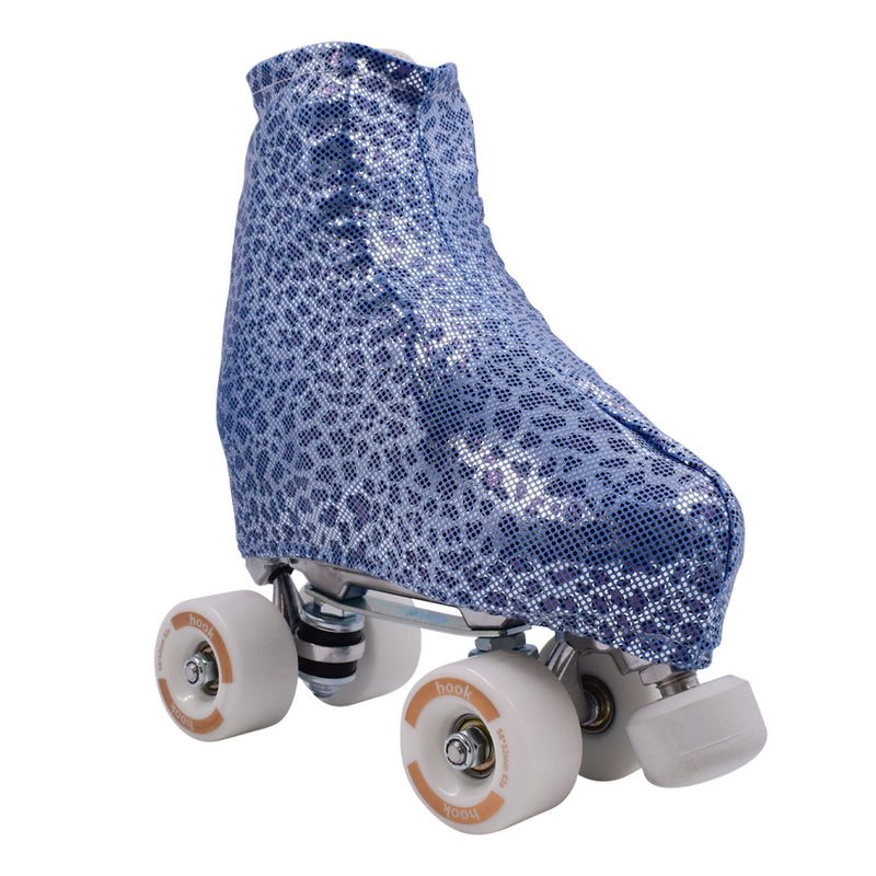 Cubre patines Hook Animal Print azul brillante