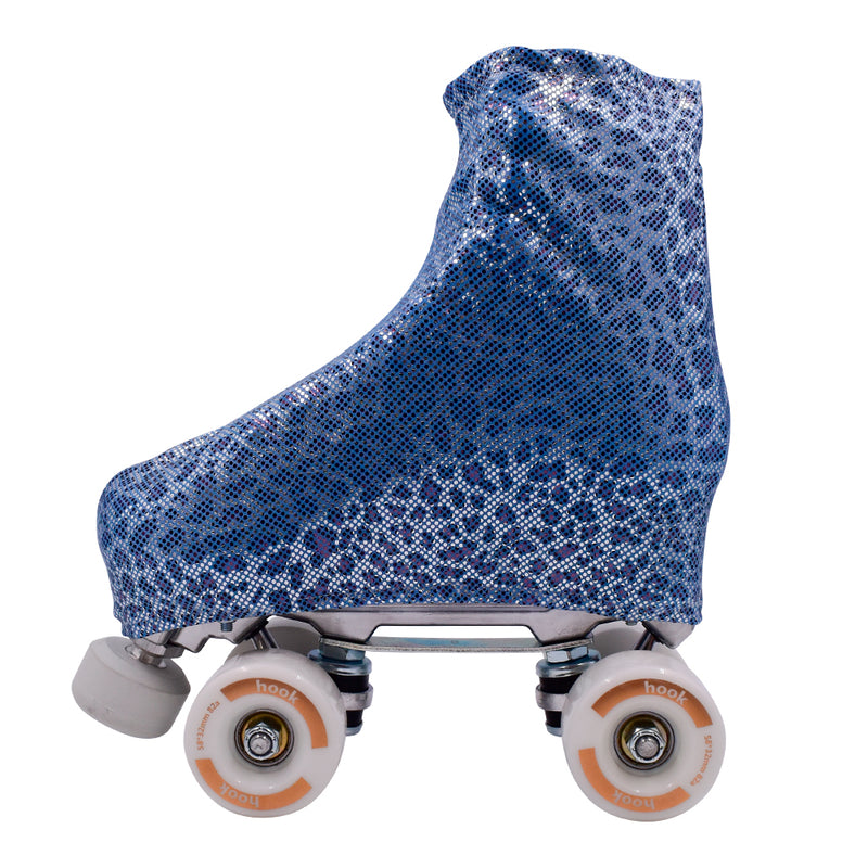 Cubre patines Hook Animal Print azul brillante