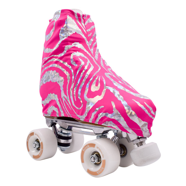 Cubre patines Hook Animal Print fucsia zebra