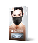 Bandana Deportiva Slim-Fit Sin Cuello Reversible X5s -Negro/Roja