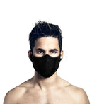 Máscaras Deportiva Filtrante Lavable Sin Cuello F5s E7  - Negra