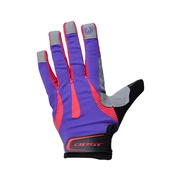 Guantes Largos Best Gris/Purpura