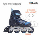 Patines en Línea Hook Fitness Power Blue HK-104