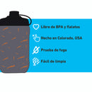 Botella Breakaway® Muck Insulated 350ml Charcoal/Copper