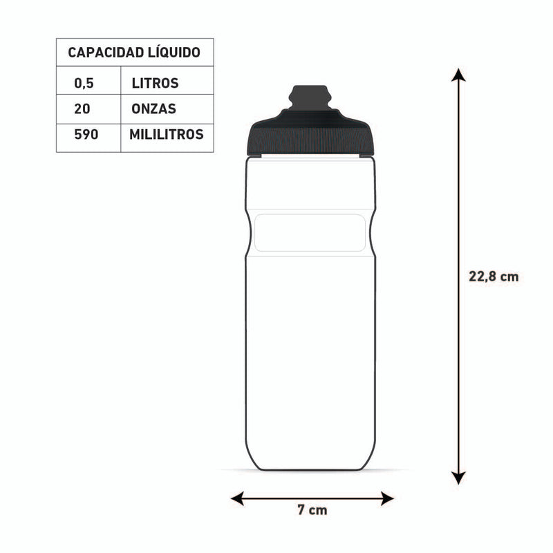 Botella Breakaway® Muck Insulated 590ml Moss/Desert