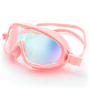 Lentes de natación para adultos UV Shield antifog salmón