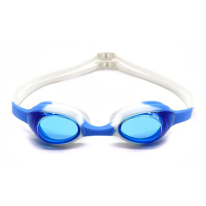 Lentes de natación para niños antifog Phoenix azul blanco