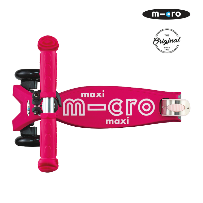 Scooter Maxi Deluxe Micro rosado fuerte