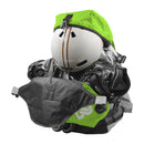 Mochila para patines en línea DG verde