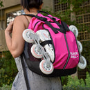 Mochila para patines en línea y artísticos Blackbull pink