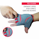 Guante Corto OnWheels! Rojo/Negro