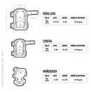 Set de casco y protecciones Hook Azul HK-331